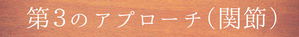 第３のアプローチ